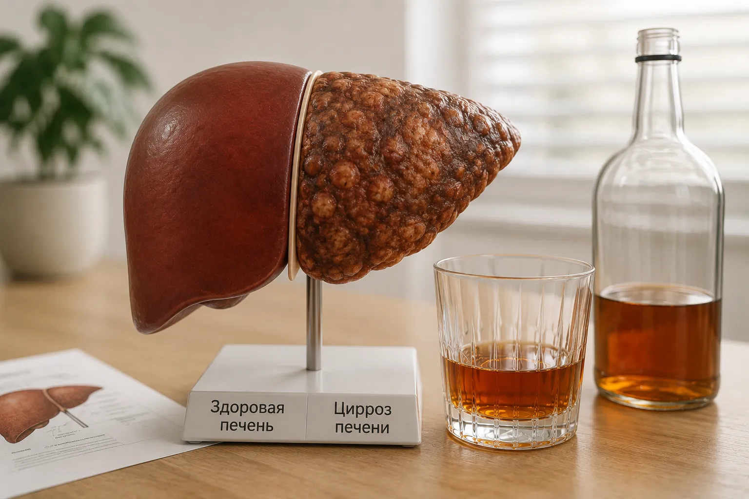 Алкогольный цирроз печени сколько живут